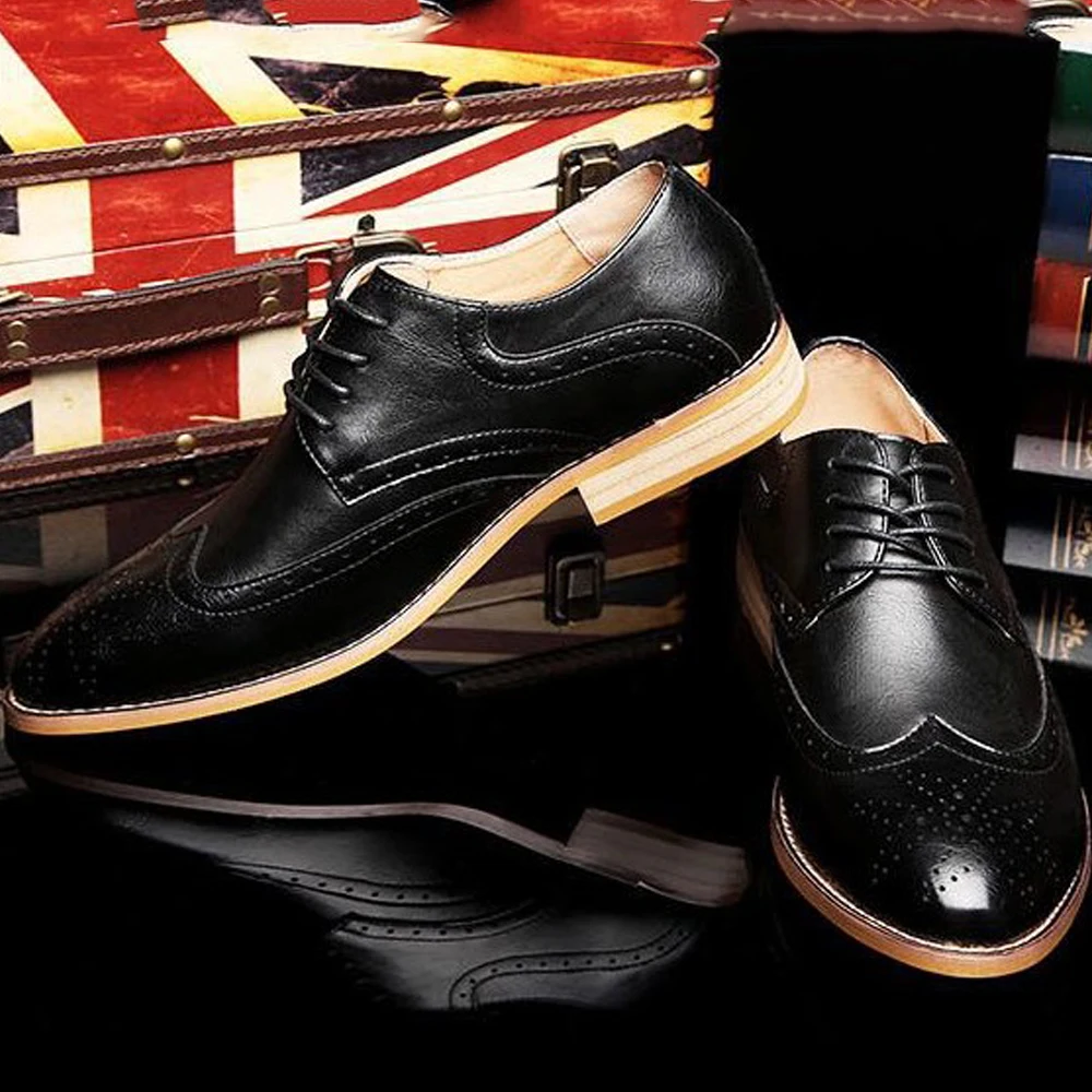 2021 мужская повседневная обувь из натуральной кожи Модные элегантные деловые