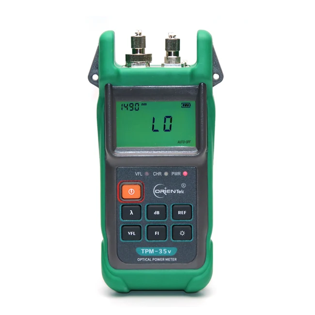 Оригинальный TPM 35V волоконно оптический измеритель мощности + визуальный