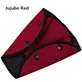 Jujube Red 1 шт. автокресло покрытие ремня безопасности крепкий Регулируемый треугольник безопасности подкладка под ремень безопасности зажимы ребенка защиты автомобиля-Стайлинг автомобиля товары - Название цвета: Jujube Red