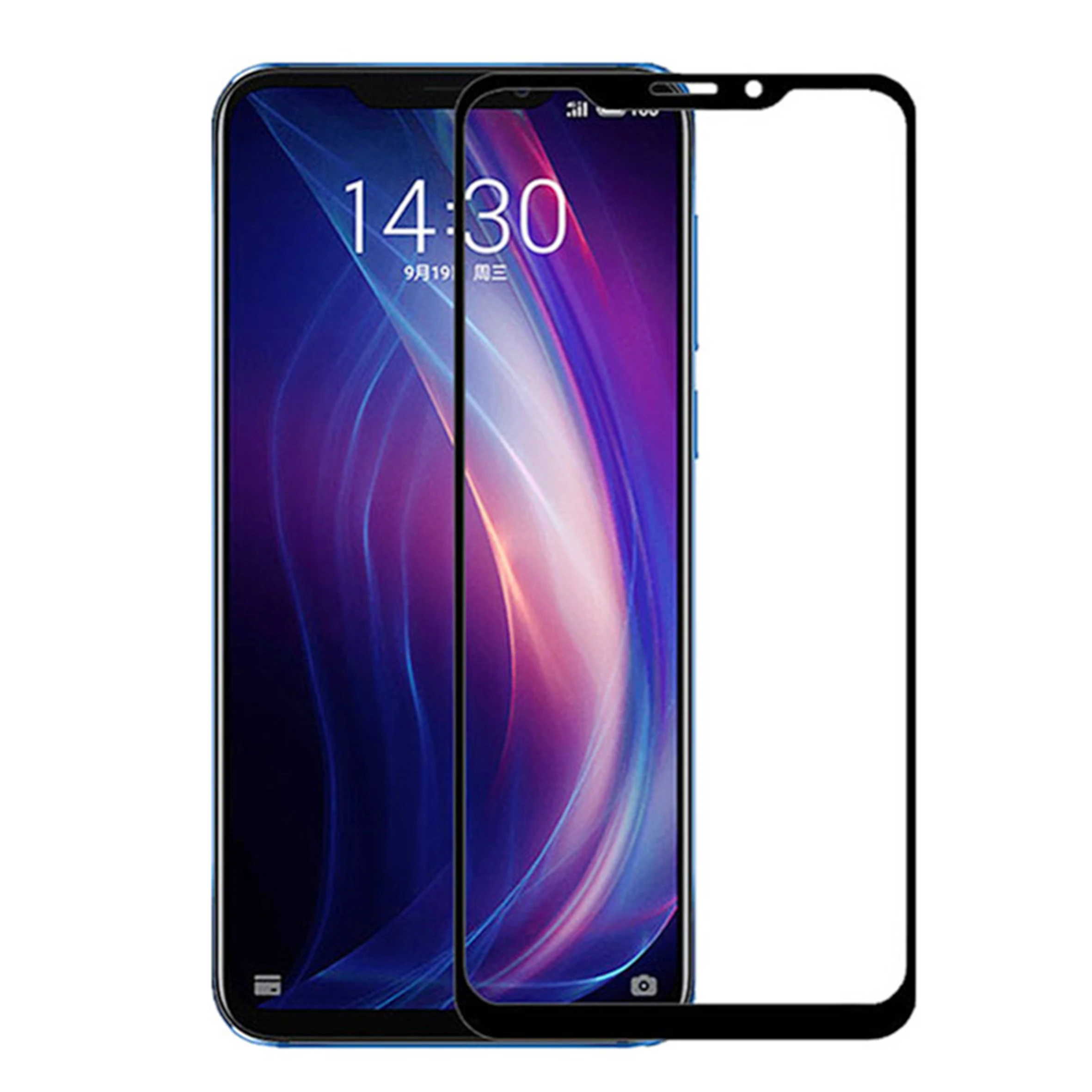 Закаленное стекло с полным покрытием для Meizu M8C X8 S6 M6T Защитное экрана M6 M8 M9 Note 16XS 16X