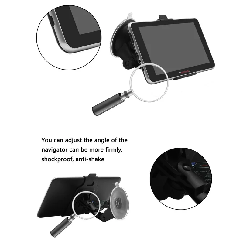 Новый Автомобиль грузовик Навигация GPS Android 4.4 Bluetooth Видео автомобильный