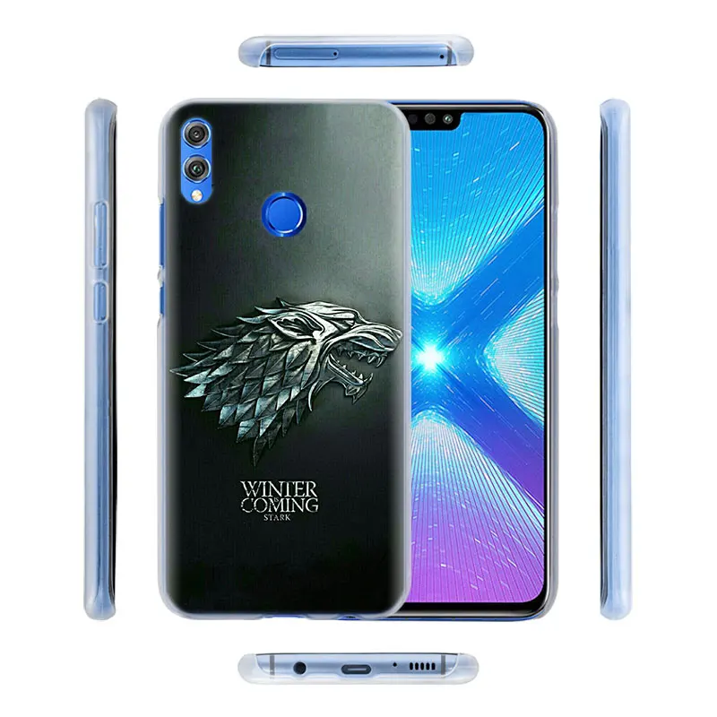Чехол для телефона с изображением игры трона для huawei Honor 8X 8A Pro 8C 8S 9 10 Lite 20i Honor Play Y7 Y9, чехол