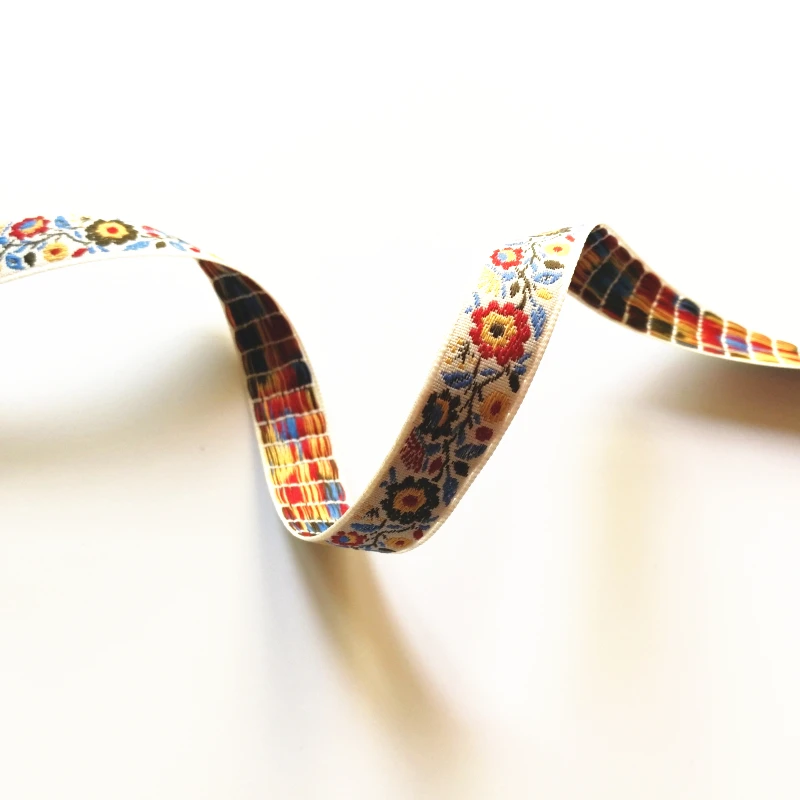 2 yards/lot Embroidered jacquard webbing diy garment accessories | Дом и сад