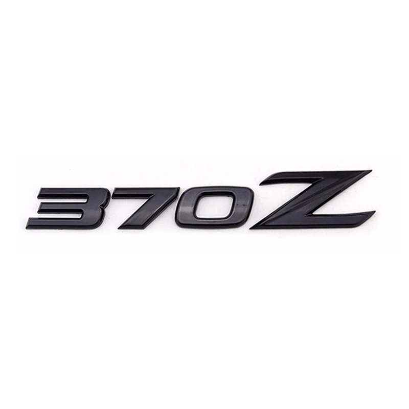 370Z Black 350Z/370Z алюминиевый сплав/ABS авто эмблема наклейки для 350Z 370Z Fairlady Z Z33 Z34 хром/черный - Название цвета: 370Z Black