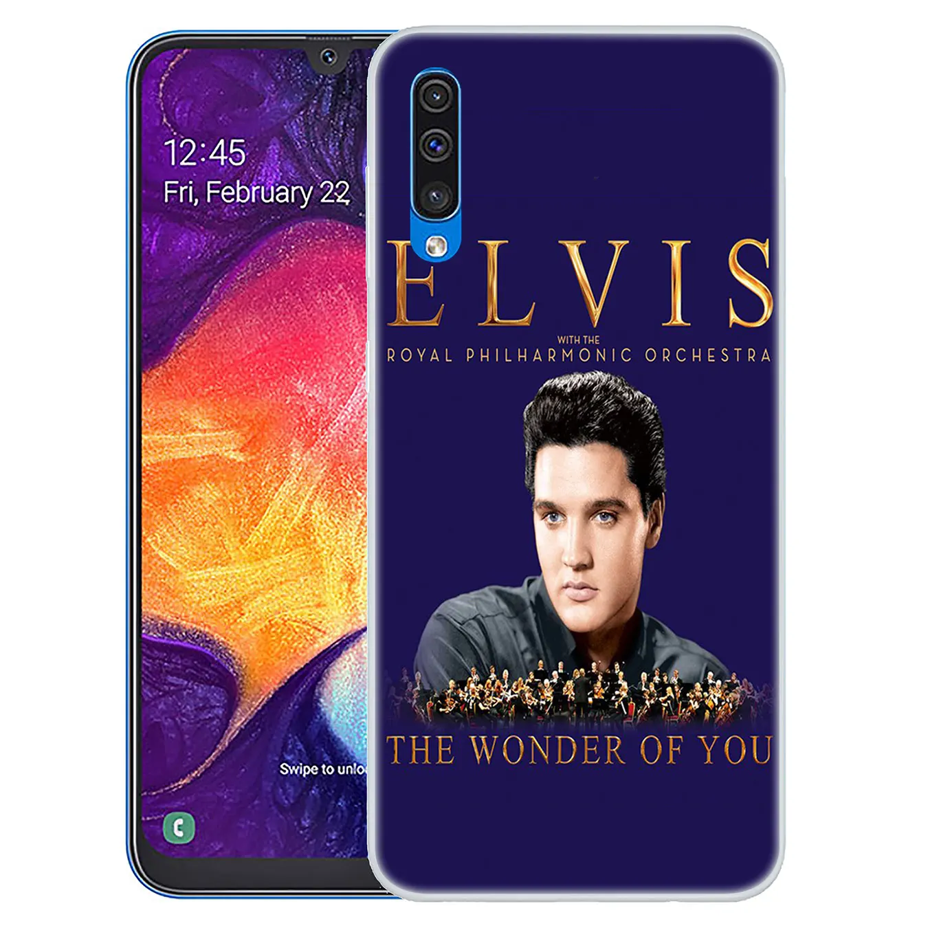 Твердый прозрачный чехол для телефона Lavaza Elvis Presley Kiss Samsung Galaxy A10 A20 A30 A40 A50 A60 A70 M40 M30