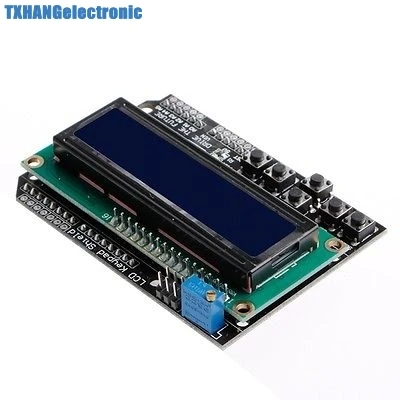 ЖК дисплей клавиатура Щит 1602 для Arduino ATMEGA328 ATMEGA2560 ООН синий экран Модуль