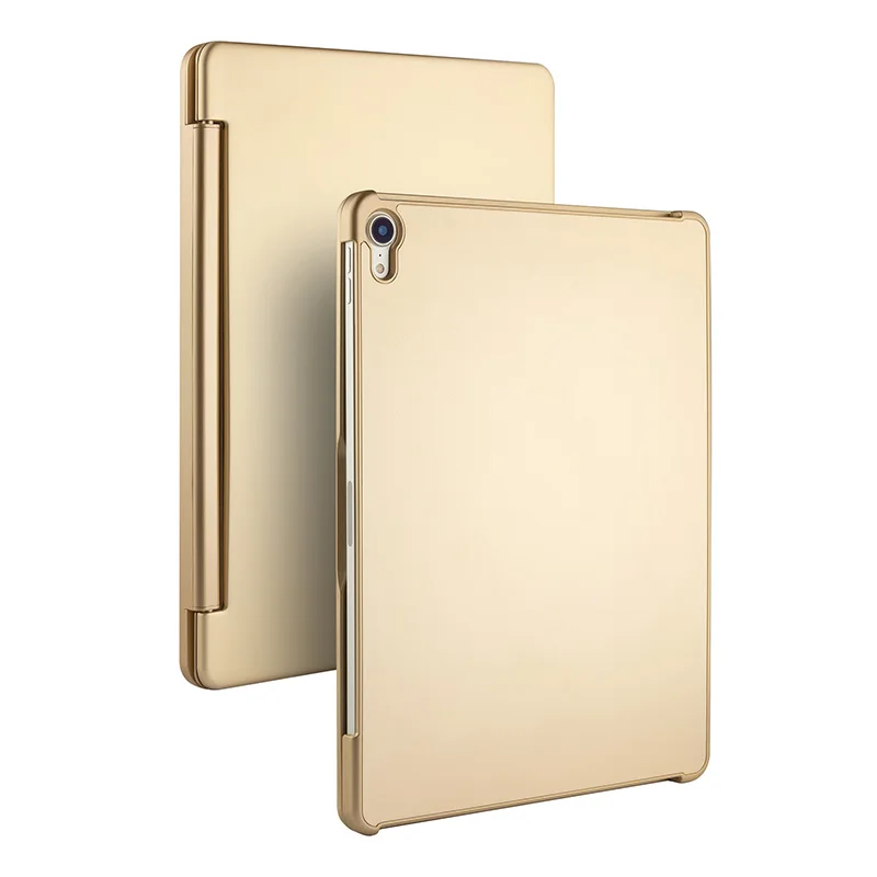Для iPad Pro 11 ''цветная подсветка Беспроводная Bluetooth клавиатура чехол для iPad Pro 11 дюймов алюминиевый сплав Fundas - Цвет: Золотой