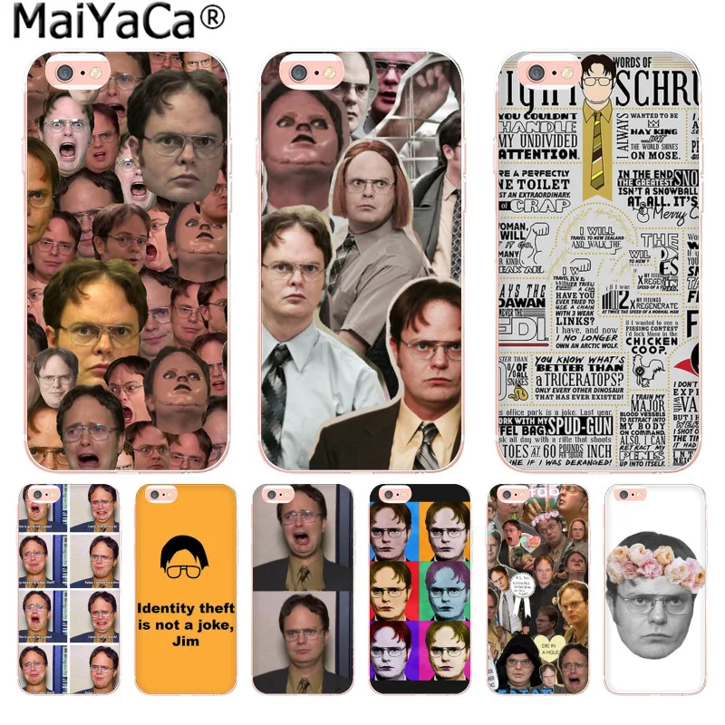 MaiYaCa Best of Dwight Schrute Новое поступление Модный чехол для телефона для iphone 11 pro 8 7 66S Plus X 10 5S SE XR XS MAX