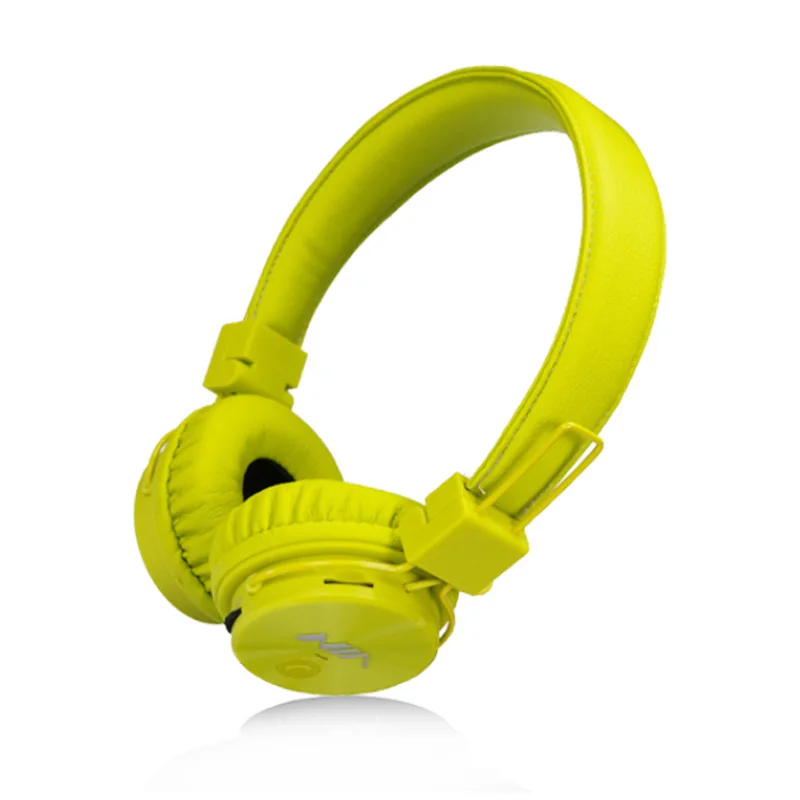 green Беспроводные стерео Bluetooth наушники NIA X3 гарнитура fone de ouvido bluetooth с микрофоном Поддержка TF карты fm-радио наушники - Цвет: green