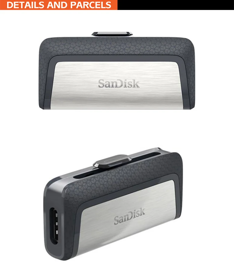 Sandisk высокоскоростной 32GB USB3.1 двойной OTG USB флэш-накопитель 128G флешки 64GB USB флешка type-C Флешка SDDDC2 usb-накопитель