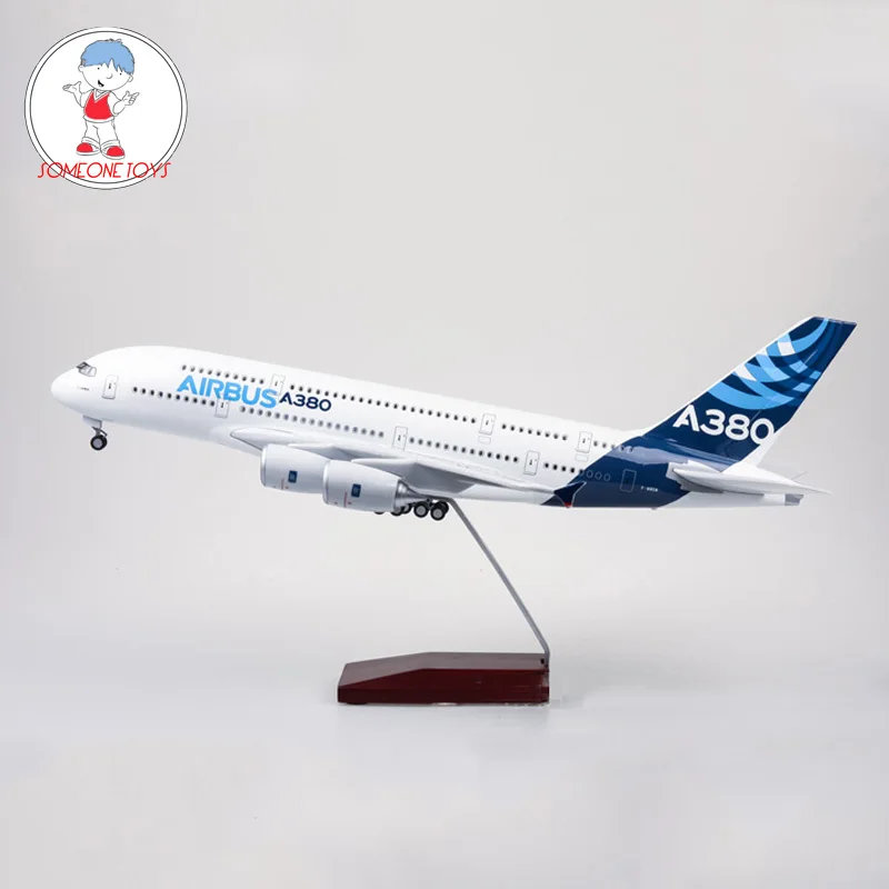 1/160 масштабная модель полученная литьем под давлением самолет Airbus A380 прототип