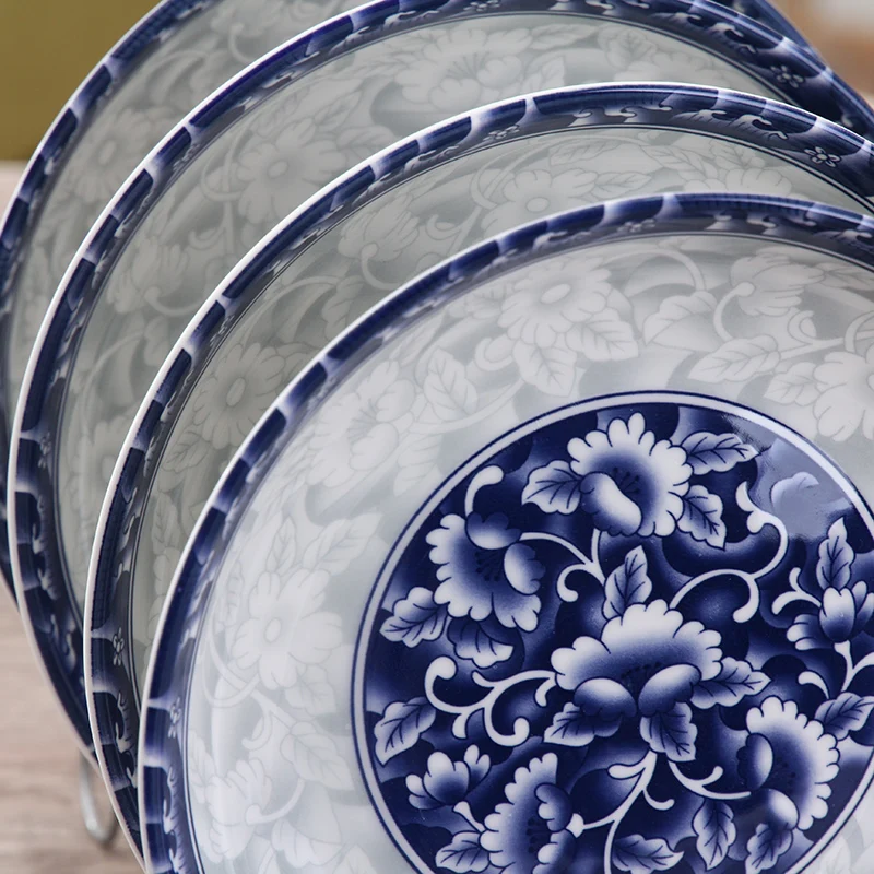 7 или 8 дюймовая фарфоровая теарелка керамическая обеденная тарелка столовая