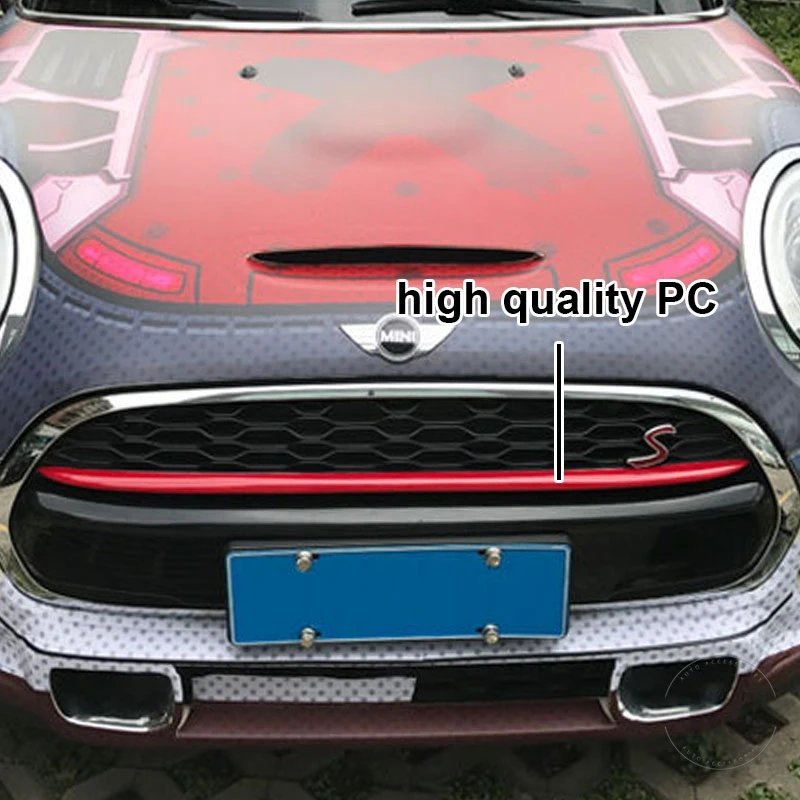 Для Mini Cooper F55 F56 R60 передняя решетка радиатора декоративная крышка полоса