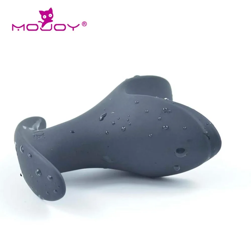 Mojoy мягкий силиконовый Водонепроницаемый анальный плагин эротики вибратор bullet