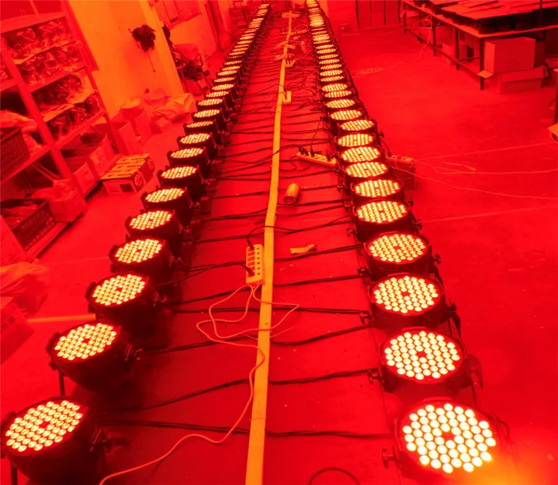 500 Вт Профессиональные светодиодные сценические светильники 54 LED PAR-прожектор со