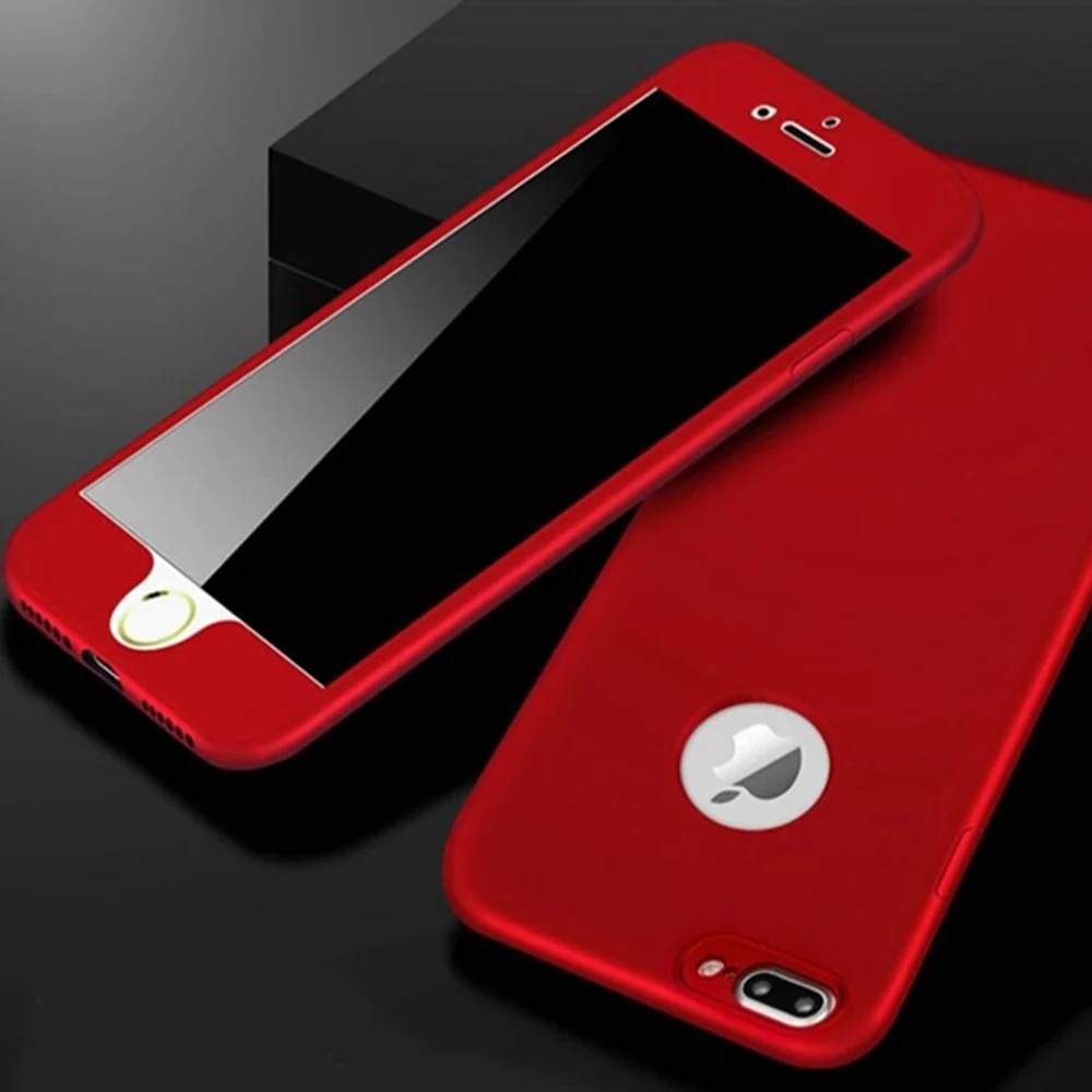 Floveme чехол для iPhone 5 5S SE Case чехлы на айфон 5s 360 градусов Полный Защитная крышка 6 6S 7