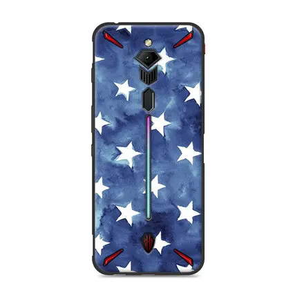 Чехол с рисунком для Nubia Red magic 3 тонкий мягкий чехол для Nubia Redmagic 3 Ударопрочный силиконовый чехол для задней панели красный magic3 - Цвет: A13