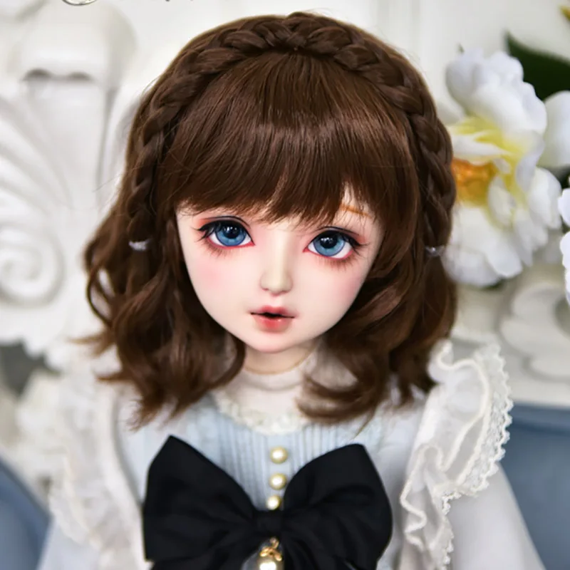 Cateleya bjd парик куклы Супер Мягкий Шелковый стиль волос 5 цветов на выбор 1/3 1/4 1/6