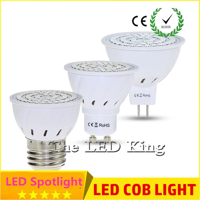Лампа для роста растений 48/60/80 светодиодов 220 В Е27 GU10 MR16|growth light|full spectrumlamp for |