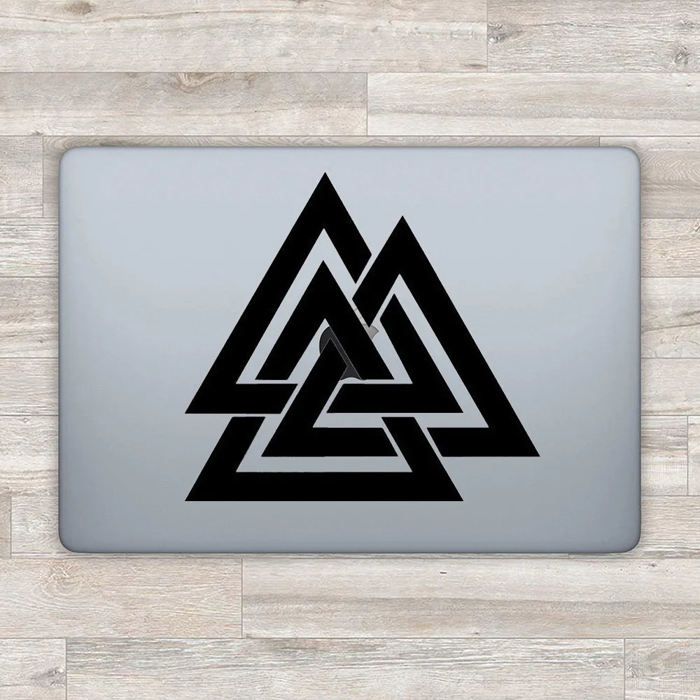 14х13 см уникальные автомобильные наклейки Valknut виниловая переводная наклейка для
