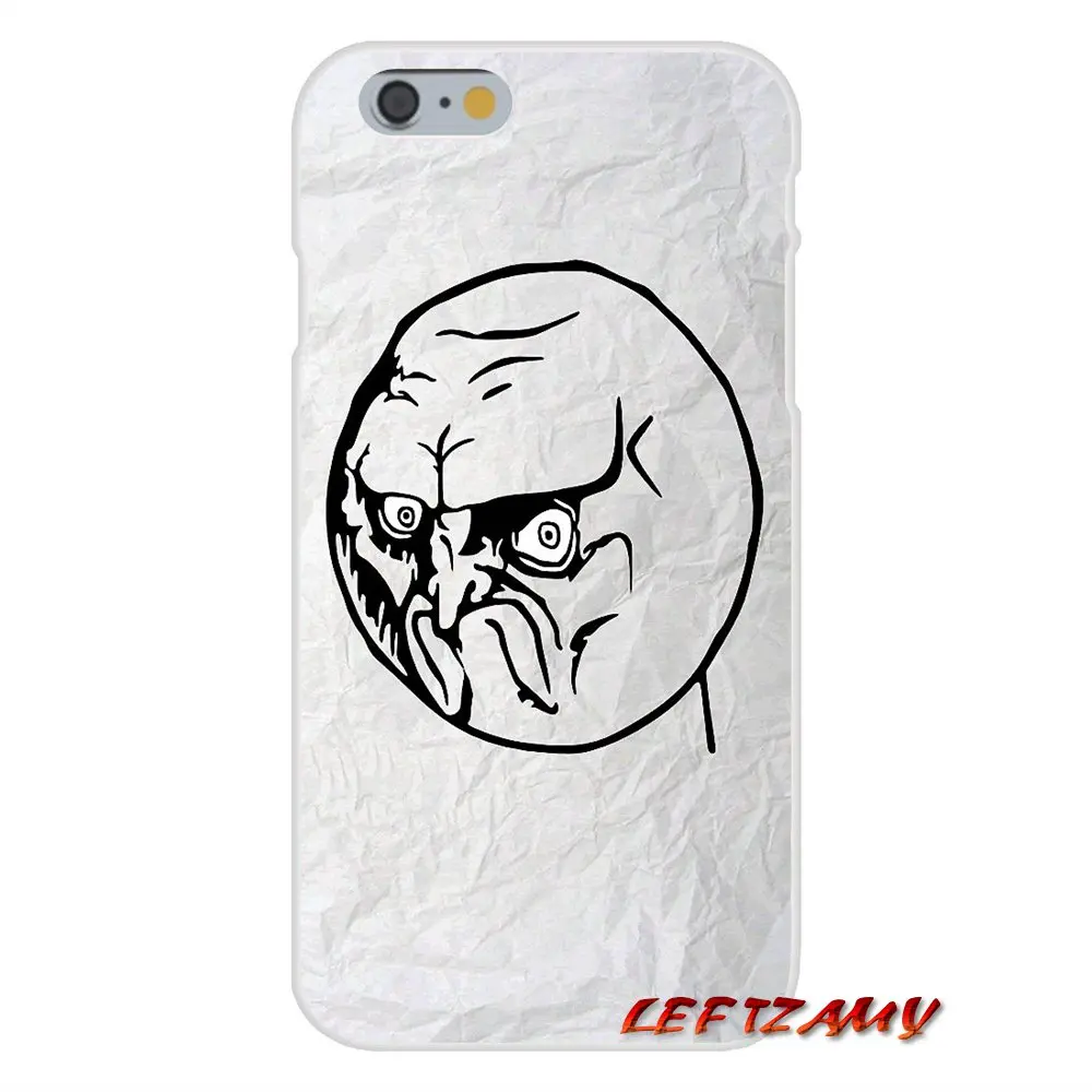 Аксессуары для телефона Rage Comics Face Meme чехлы телефонов Huawei P Smart Mate Y6 Pro P8 P9 P10 Nova P20 Lite