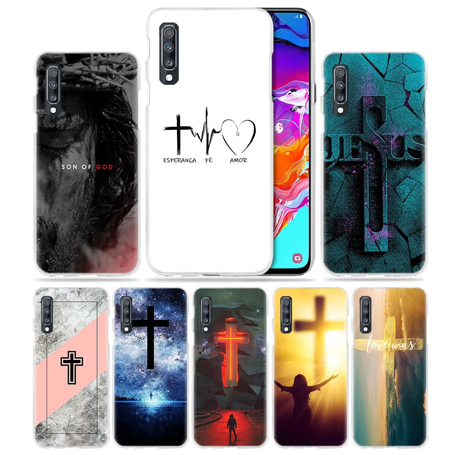 Jesus Cristo чехол для samsung Galaxy A50 A70 A20e A60 A40 A30 A20 A10 A8 A6 плюс A9 A7 жесткий поликарбонатный чехол-портмоне для телефона Капа