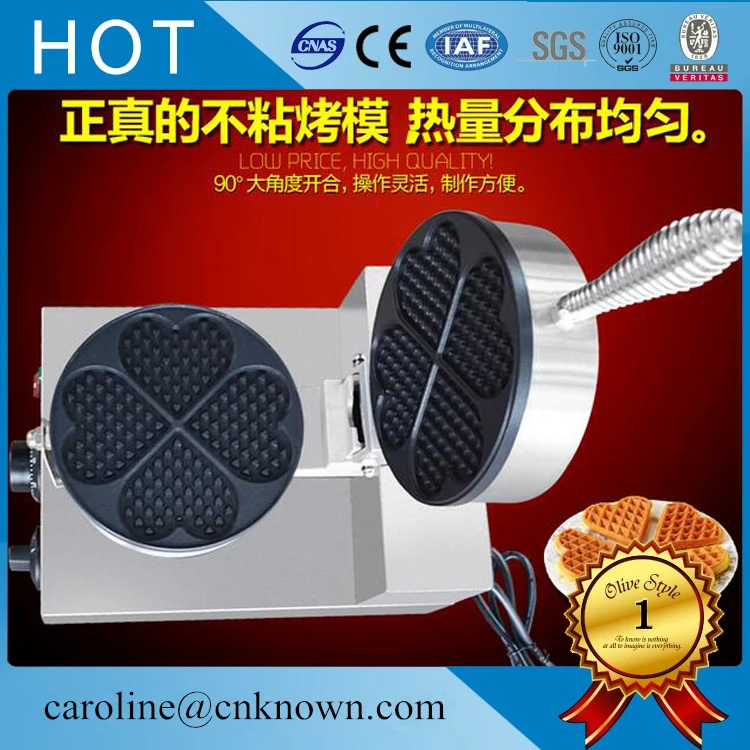 Электрический вафельница в форме сердца 110 В/220 В | Бытовая техника