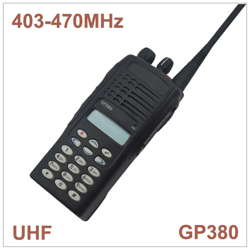 Портативная рация GP380 UHF 403-470 МГц профессиональная портативная двухсторонняя |