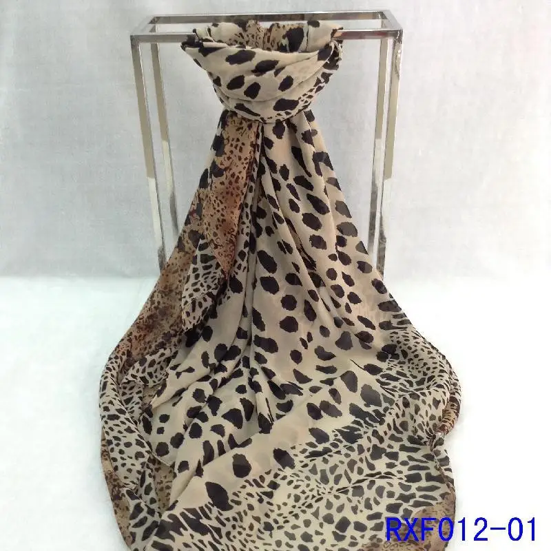 New fashion for women silk scarf Leopard scarves women's shawl style Big Size 140*150 |