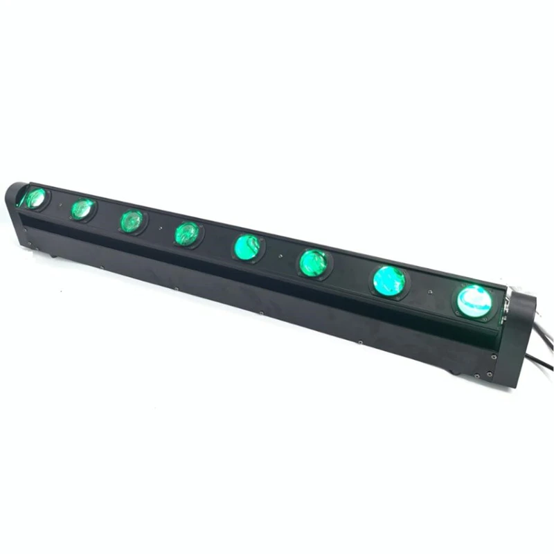 Светодиодный светильник с движущейся головкой RGBW 8x12 вт DMX512 для дискотек