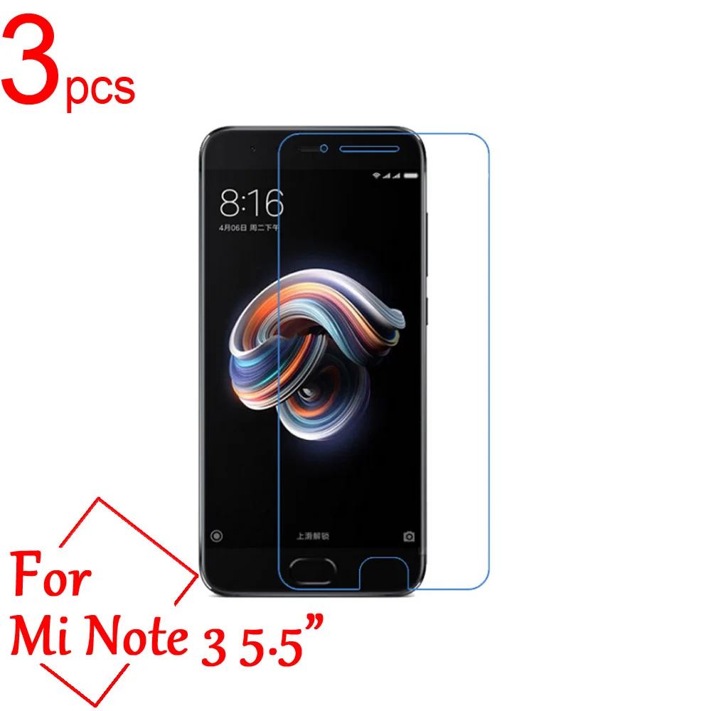 3 шт Mi Note ультра прозрачный/матовый/нано анти взрывобезопасный ЖК экран Защитная