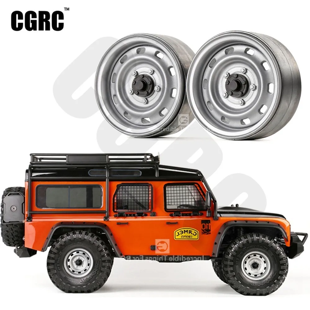 4 шт. металлические 1,9 дюйма колеса Ступицы Beadlock обод для 1/10 RC Гусеничный автомобиль TRX4 Bronco RC4WD D90 D110 осевой SCX10 90046 JIMNY CFX VS4