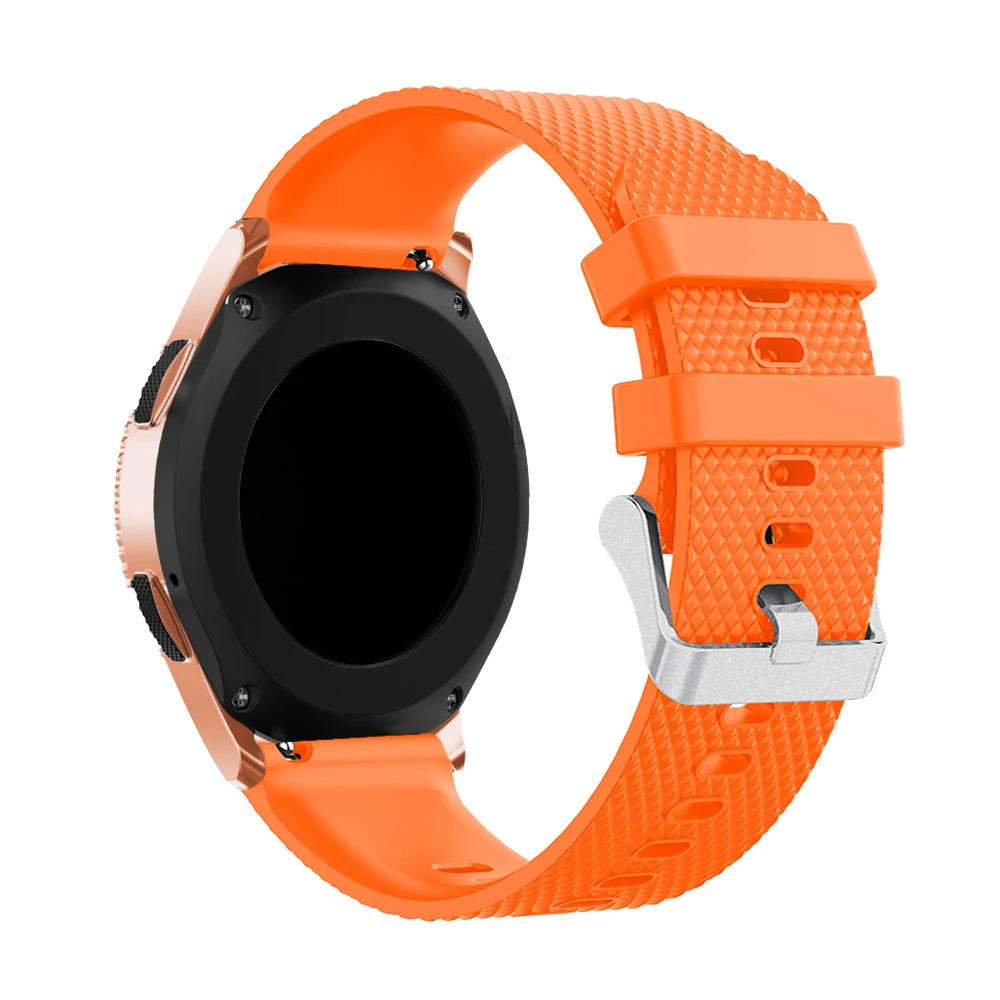 Ремешок для часов Samsung Gear sport S2 S4 силиконовый сменный ремешок Galaxy 20 мм|Ремешки