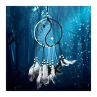 Набор для алмазной вышивки Ловец снов с перьями