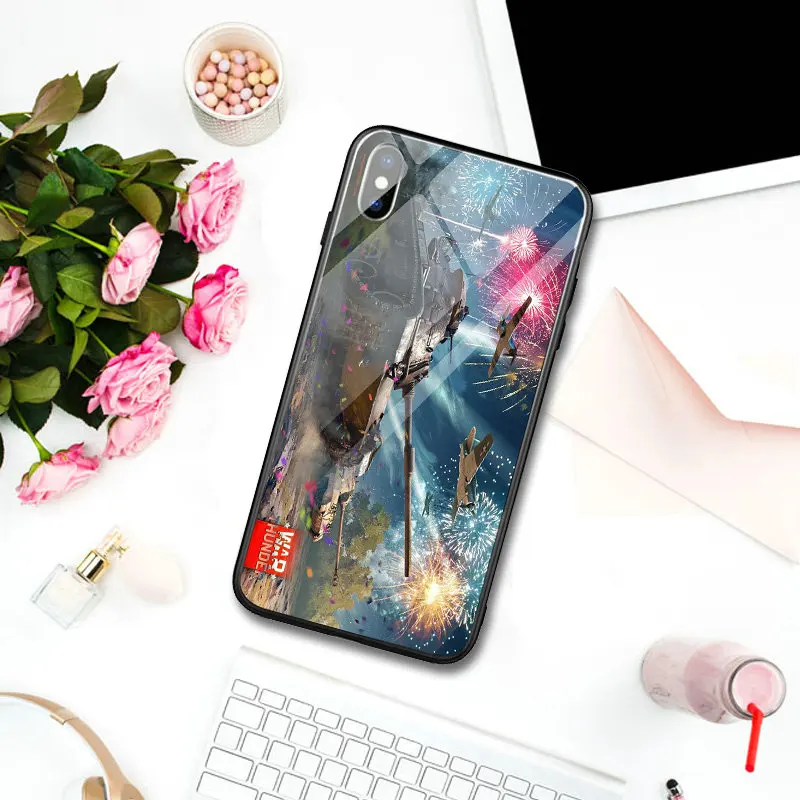 Телефонные чехлы из закаленного стекла для iPhone 5 5S SE X XR XS Max 10 7 6 6s 8 Plus | Мобильные