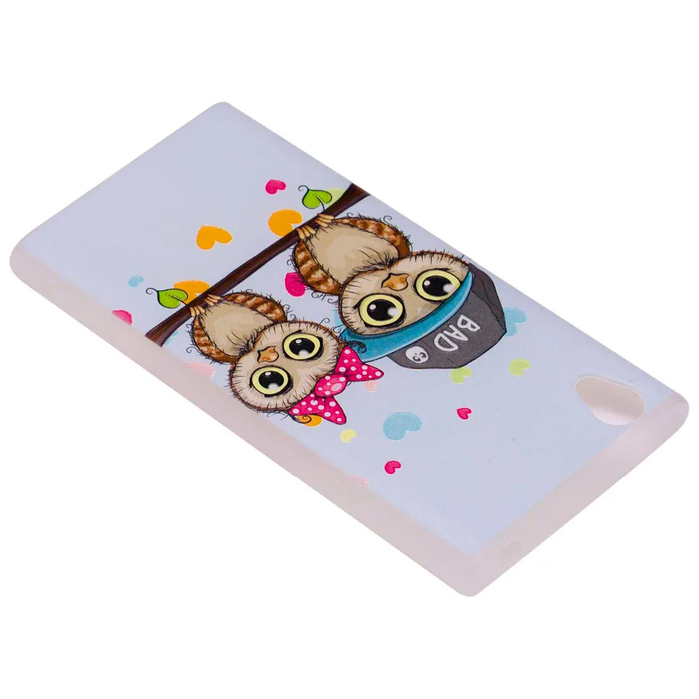 Lucury 3D Relief pattern For Sony Xperia E6 case cartoon TPU Soft Cover mobile phone coque funda shell |