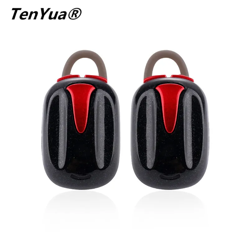 

TenYua TWS-k8 Mini Dual Wireless Bluetooth V4.2 Earbuds In-Ear Sport Earphone Build-in Mi with Charging Box for Iphone Xiaomi