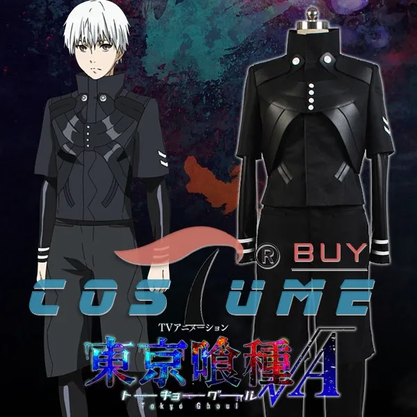 Токийский Гуль маскарадный костюм канеки Кен спортивный боевой Униформа