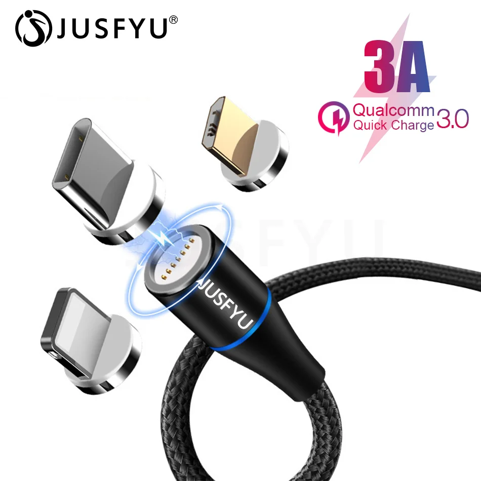 8 контактный Магнитный кабель Micro USB для iPhone Xiaomi Huawei Samsung мобильный телефон быстрая