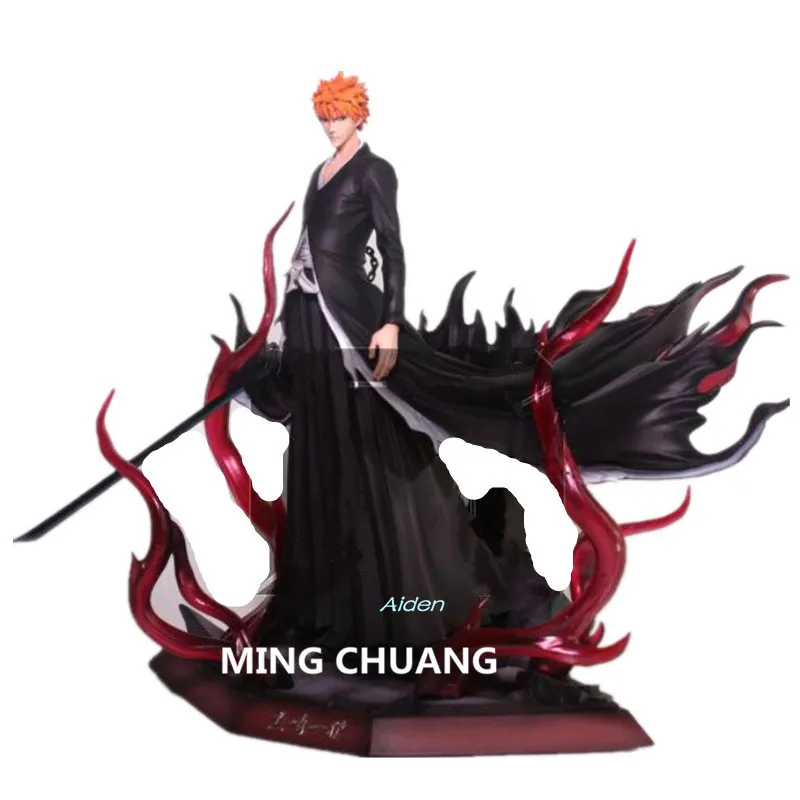 1" Статуя BLEACH бюст Куросаки Ичиго полная длина портрет полые утолщение GK фигурка Коллекционная модель игрушки коробка 30 см Z1258
