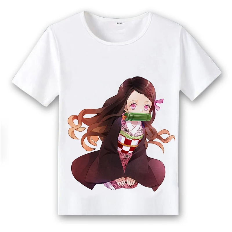 13 Футболка унисекс в японском стиле с героями аниме «Demon Slayer Kimetsu no Yaiba Tanjirou Kamado Nezuko Kamado»; костюм для косплея; летняя футболка; Повседневный Топ - Цвет: 13