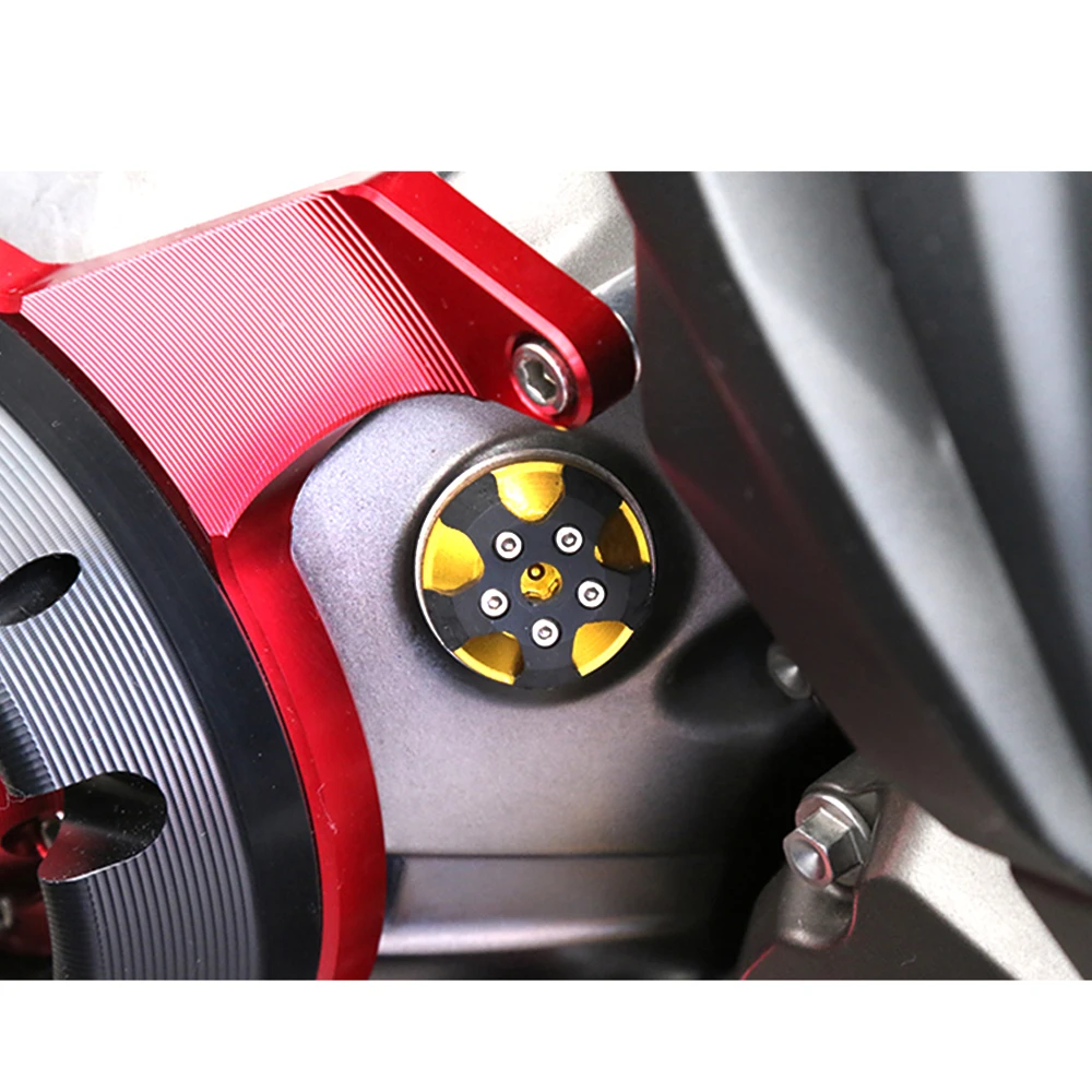 Мотоциклетный M20 * 2 5 CNC масляный фильтр крышка крышки винт для Kawasaki Z800 ER 6N Z1000 Z1000SX