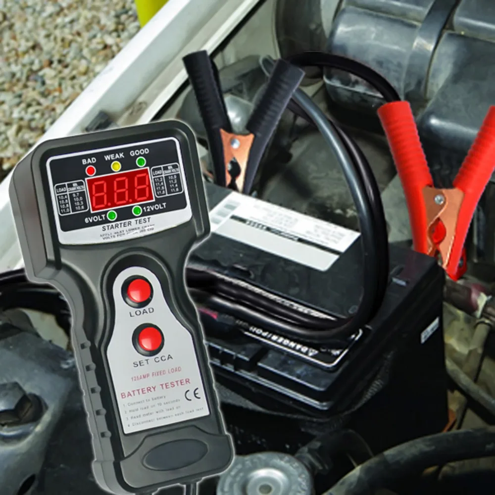 Цифровой Автомобильный Автоматический Тестер для автомобильных аккумуляторов