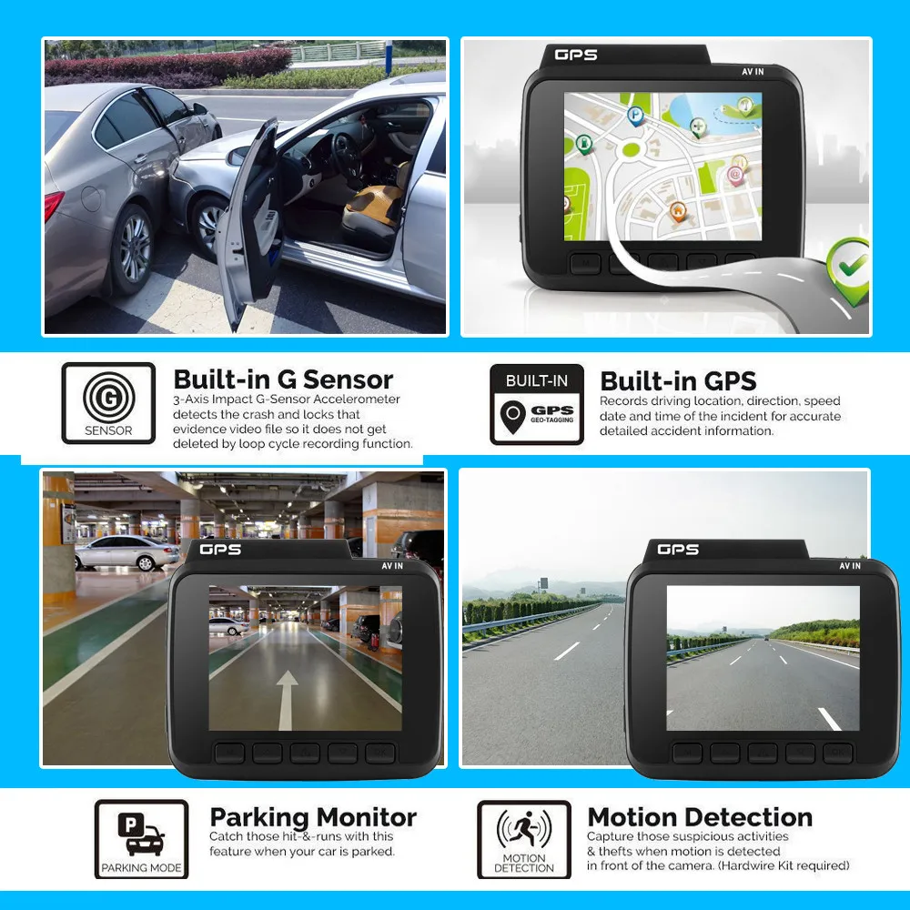 4 K HD мини-автомобиль DVR wifi видеорегистратор gps камера ночного видения g-сенсор vidioregistrator dashcam dual