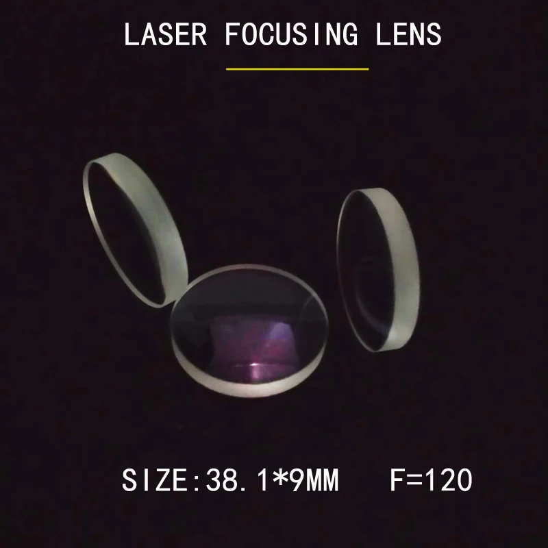 Weimeng Лазерная Фокусирующая линза 10 шт. 38 1*9 мм F = 120 JGS1 кварцевый материал 1064nm