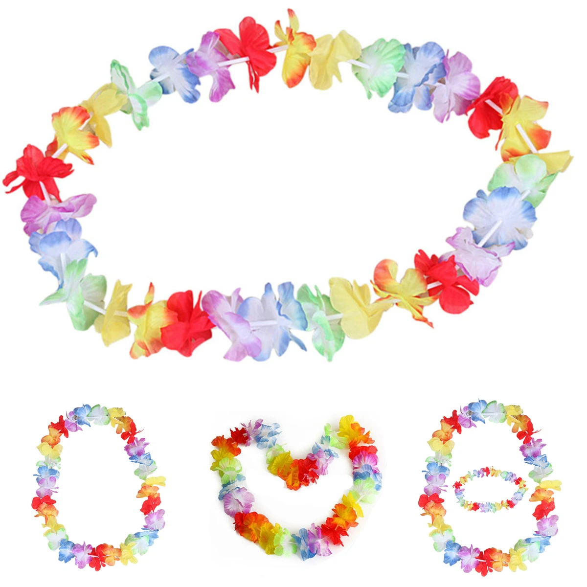 10 шт. гавайская гирлянда сделай сам для плявечерние украшение в виде