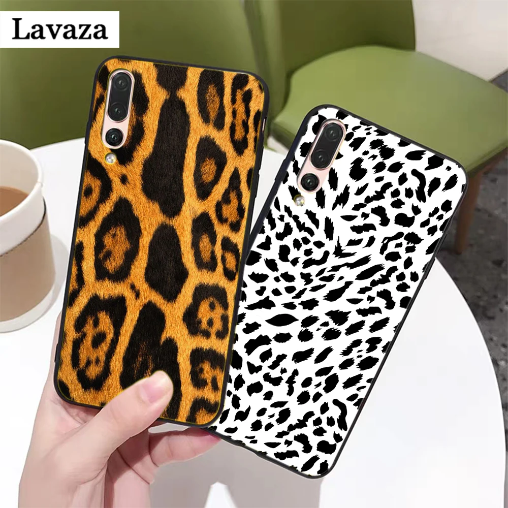 Силиконовый чехол с тигром леопардовой пантерой для Huawei P8 Lite 2015 2017 P9 2016 Mimi P10 P20 Pro P