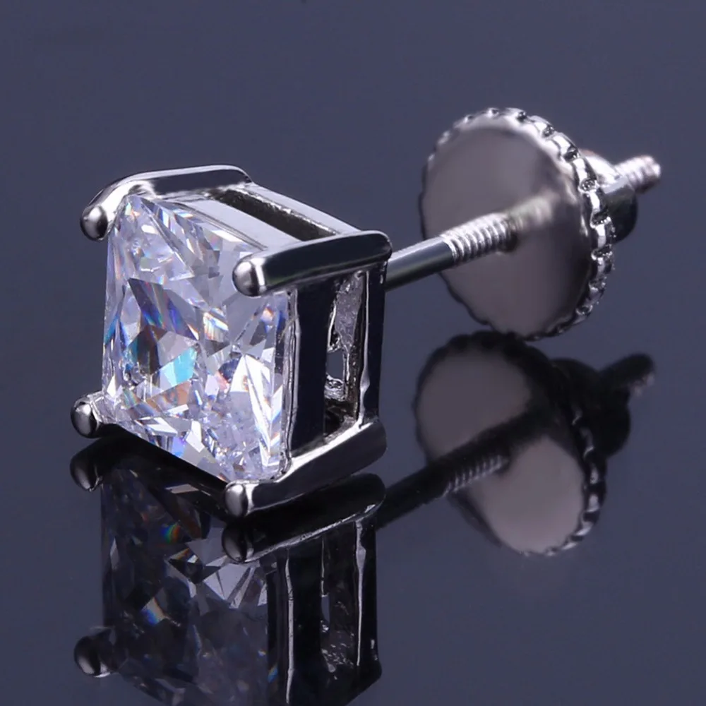 В стиле хип хоп установкой коготь кубический цирконий Bling лед из ювелирных