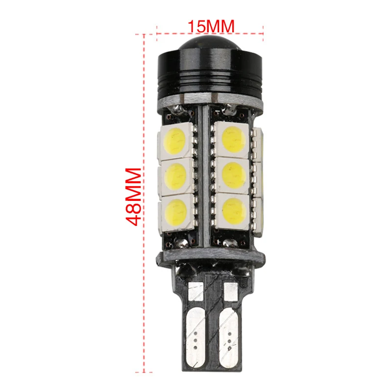 W16W T15 светодиодный светильник заднего вида 15 SMD 5050 Автомобильный Новый Canbus без