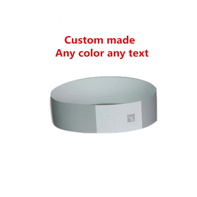 multi color printing 500c более 21 проверенные идентификационные Тайвек браслеты бумажные дешевые события браслеты Премиум питьевой возраст браслеты для вечерние мероприятия - Цвет: multi color printing